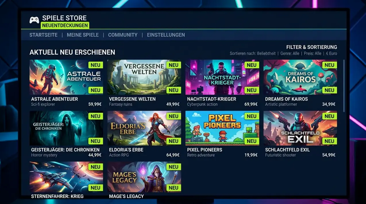 Neuheiten · Sol